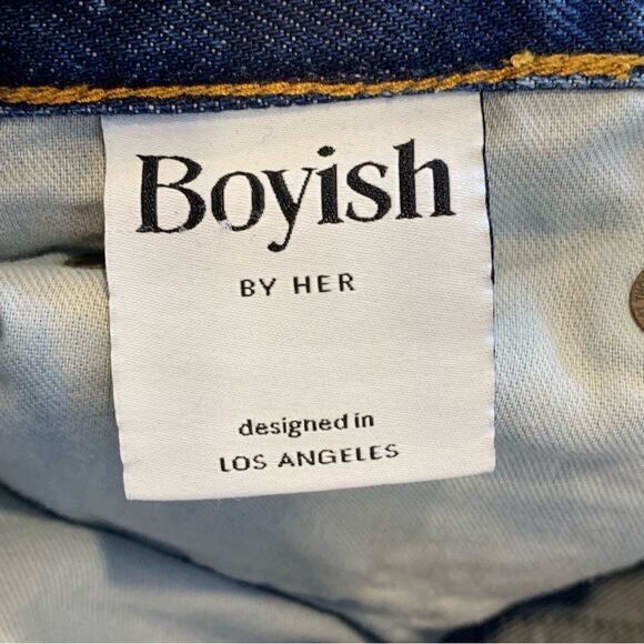 BOYISH BY HER High-Rise Jeans - Billy Style Size 24 - Picture 7 of 11